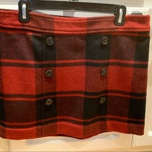 Gap Plaid miniskirt size 10